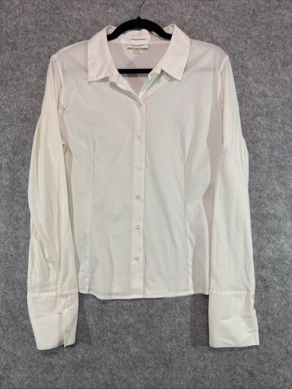 Calvin Klein Button Down Shirt - Womens 14 - Business Smart Work Office Comfort